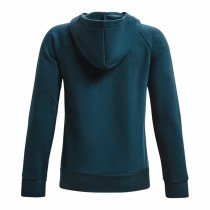 Children’s Hoodie Under Armour Rival Fleece Hoodie Cyan