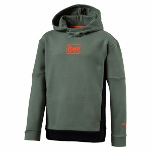 Sweat à capuche unisex Puma Style Hoody B Laurel Wreath Olive