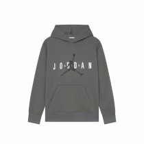 Jungen Sweater mit Kapuze Nike Jordan Jumpman Little Kids Grau