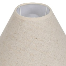 Lampe de bureau Beige Gris 60 W 220-240 V 20 x 20 x 34 cm