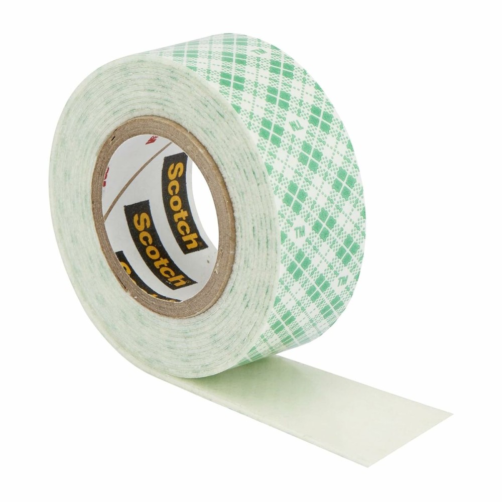 Ruban adhésif double face Scotch 19 mm x 1,5 m Blanc
