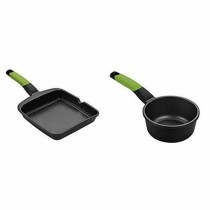 Griddle Plate BRA A121459 Black Metal Aluminium Ø 28 cm