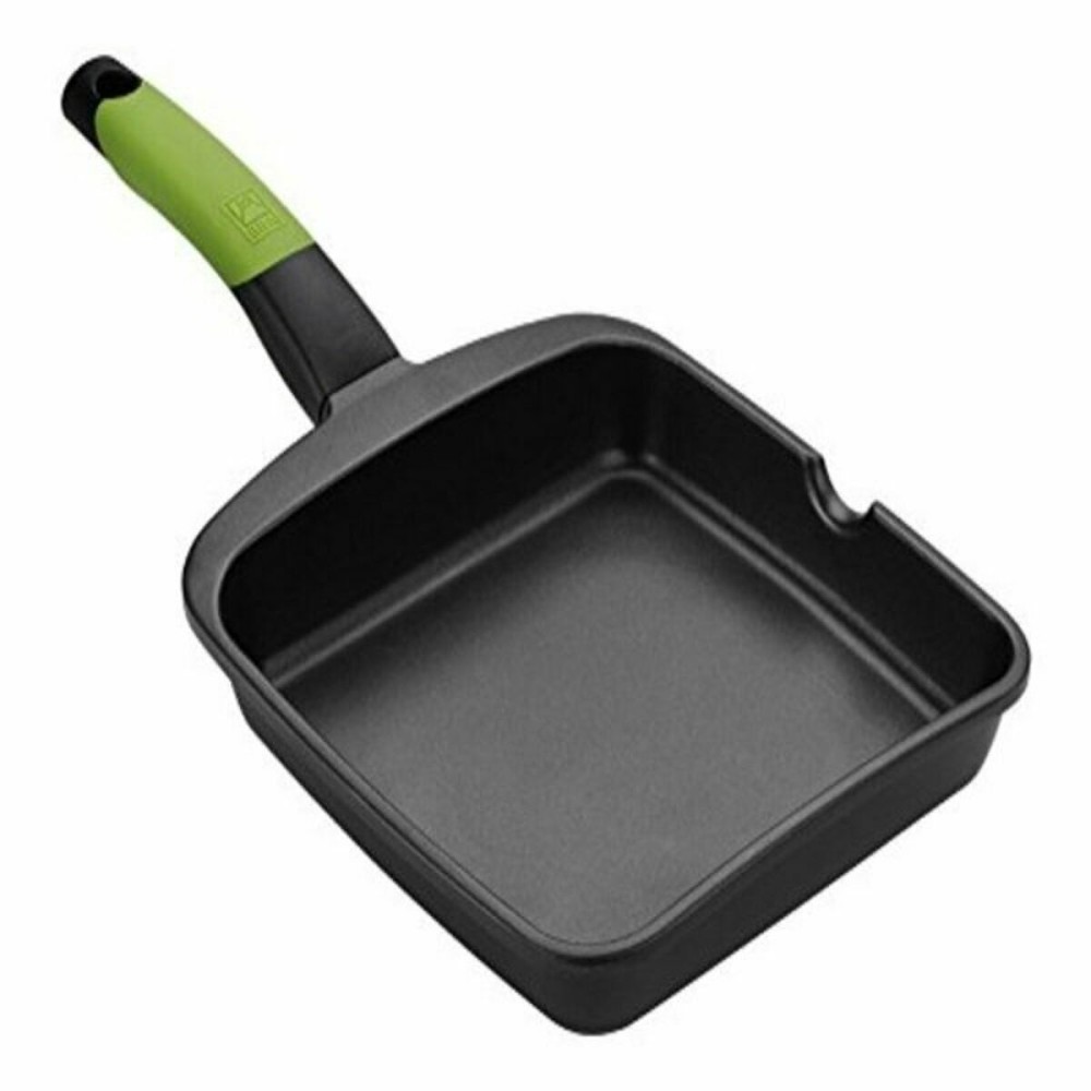Grillplatte BRA A121459 Schwarz Metall Aluminium Ø 28 cm