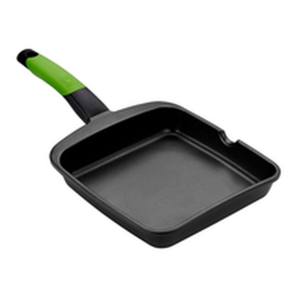 Grillplatte BRA A121459 Schwarz Metall Aluminium Ø 28 cm