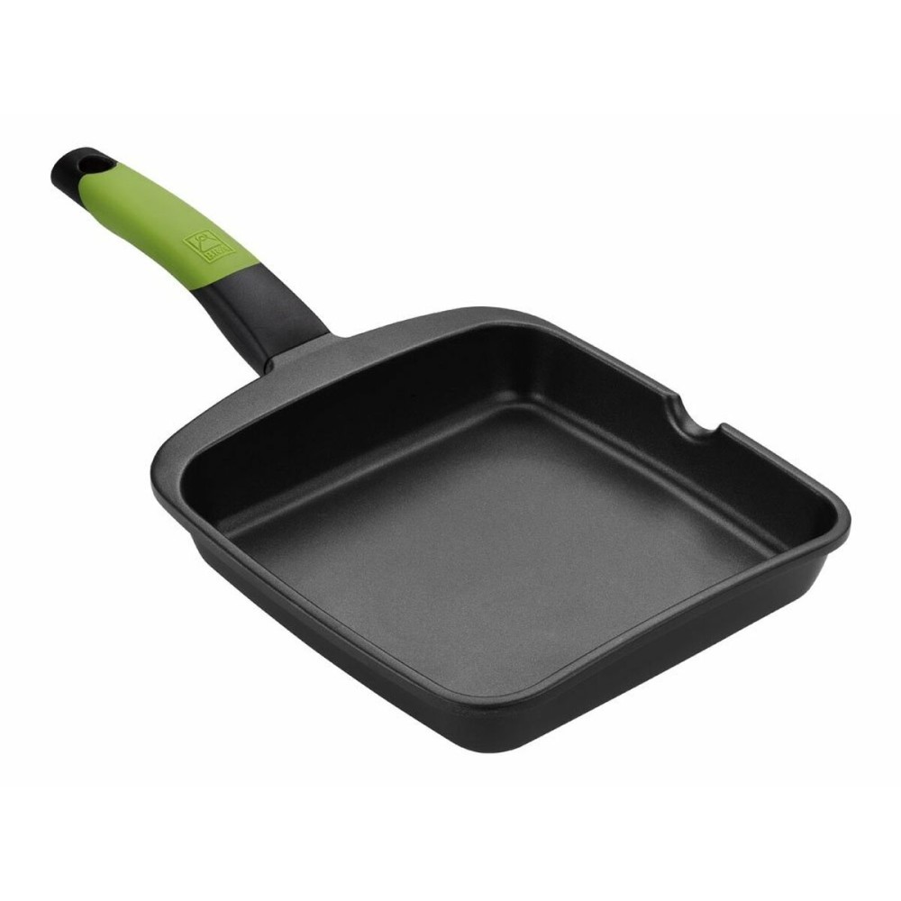 Grillplatte BRA A121459 Schwarz Metall Aluminium Ø 28 cm