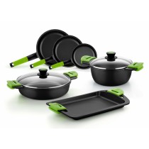 Griddle Plate BRA A121459 Black Metal Aluminium Ø 28 cm
