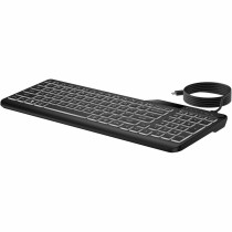 Tastatur mit Maus HP 7N7C1AA Schwarz Qwerty US Qwerty Spanisch