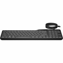 Tastatur mit Maus HP 7N7C1AA Schwarz Qwerty US Qwerty Spanisch