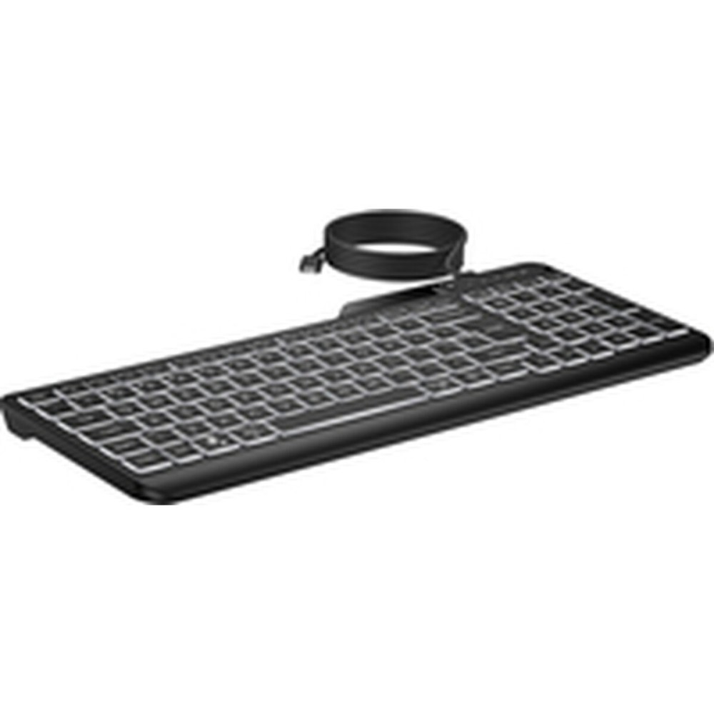 Tastatur mit Maus HP 7N7C1AA Schwarz Qwerty US Qwerty Spanisch