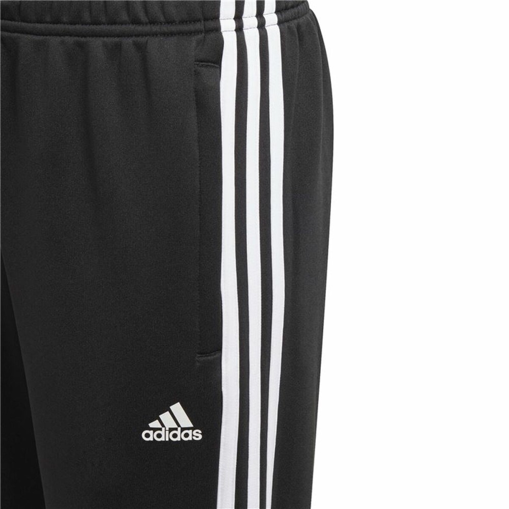 Children's Tracksuit Bottoms Adidas Designed 2 Move 3 Band Black