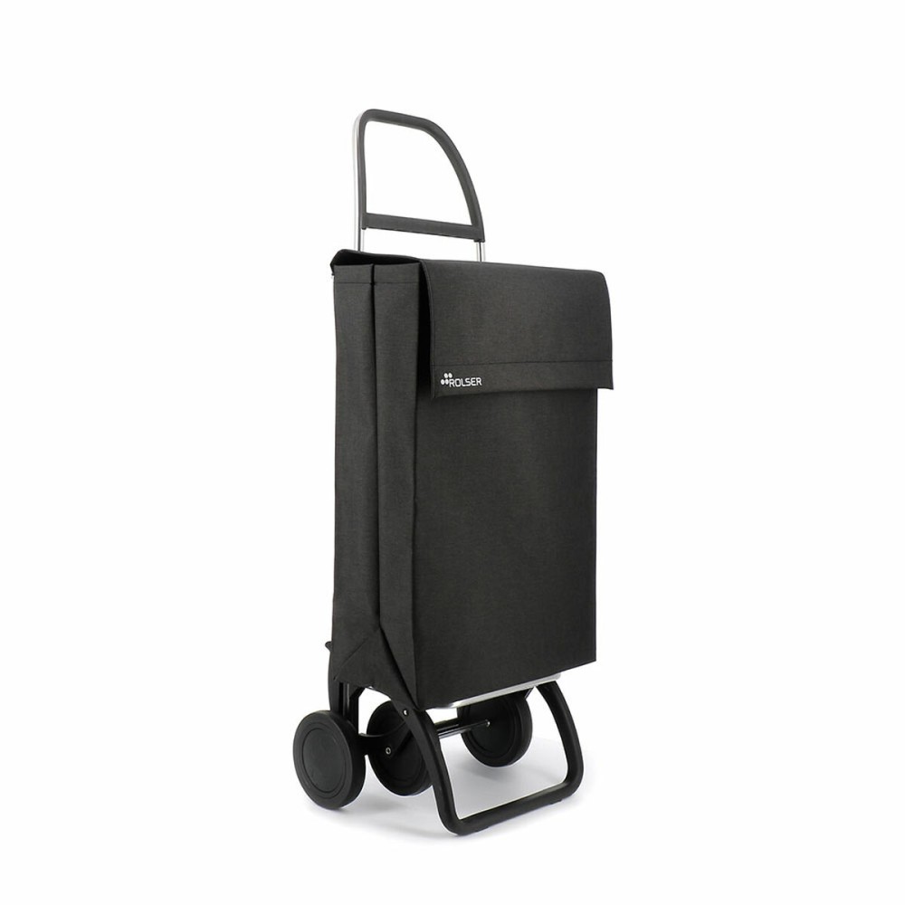 Shopping cart Rolser Jean Tweed Black 43 L