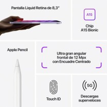 Tablet Apple mini Octa Core 4 GB RAM 64 GB Grey 8,3"