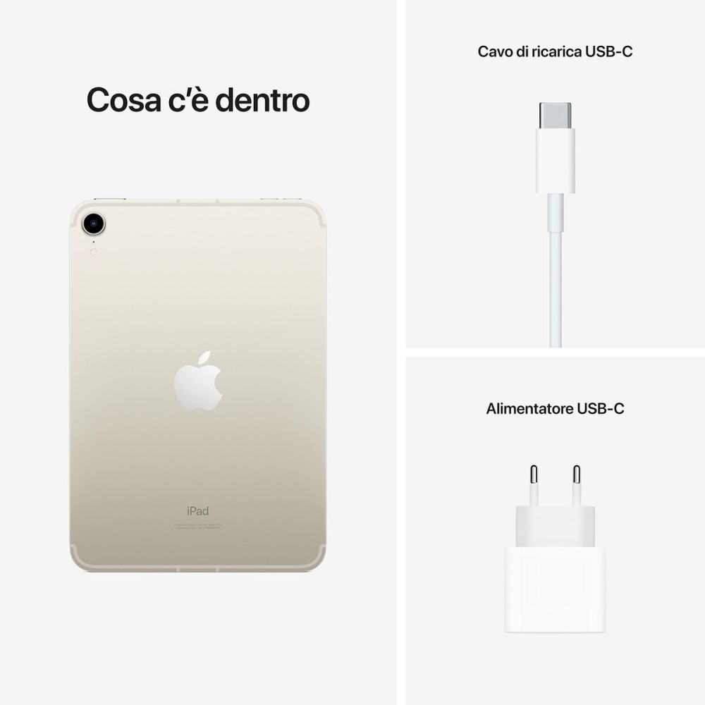 Tablet Apple iPad mini Octa Core 4 GB RAM 64 GB White 8,3"