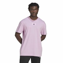 Men’s Short Sleeve T-Shirt Adidas Essentials Feelvivid Drop Lavendar