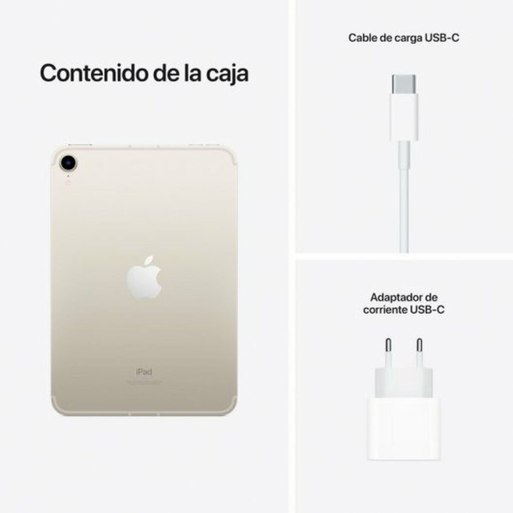 Tablet Apple iPad mini Octa Core 4 GB RAM 64 GB Weiß 8,3"