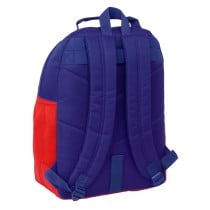 School Bag Atlético Madrid Blue White Red 32 x 42 x 15 cm