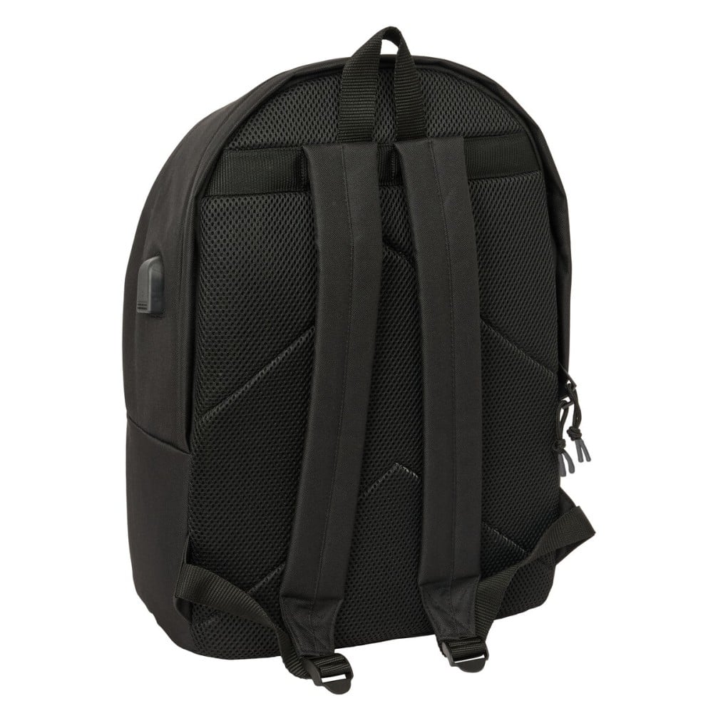 Schulrucksack Atlético Madrid Schwarz 31 x 44 x 18 cm