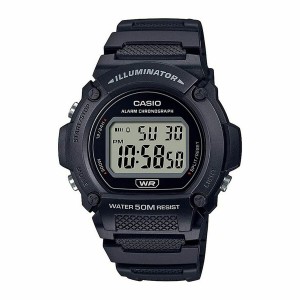 Herrenuhr Casio W-219H-1AVCF Schwarz