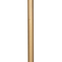 Stehlampe Beige natürlich Metall 48,5 x 48,5 x 162 cm