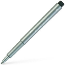 Filzstifte Faber-Castell Pitt Artist Metallic Silberfarben (10 Stück)