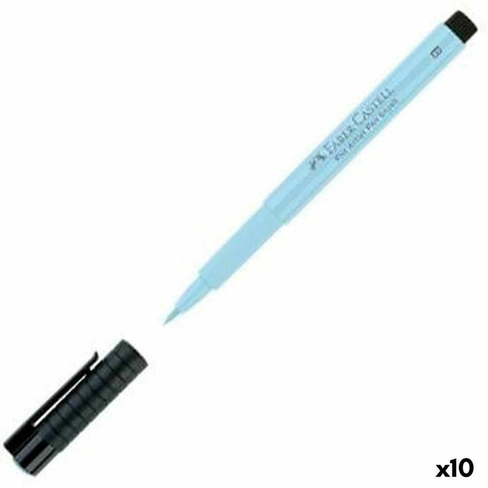 Filzstifte Faber-Castell Pitt Artist Blau (10 Stück)