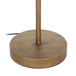 Stehlampe Beige natürlich Metall 48,5 x 48,5 x 162 cm