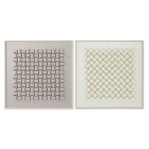 Canvas Home ESPRIT polystyrene Canvas 100 x 3,5 x 100 cm