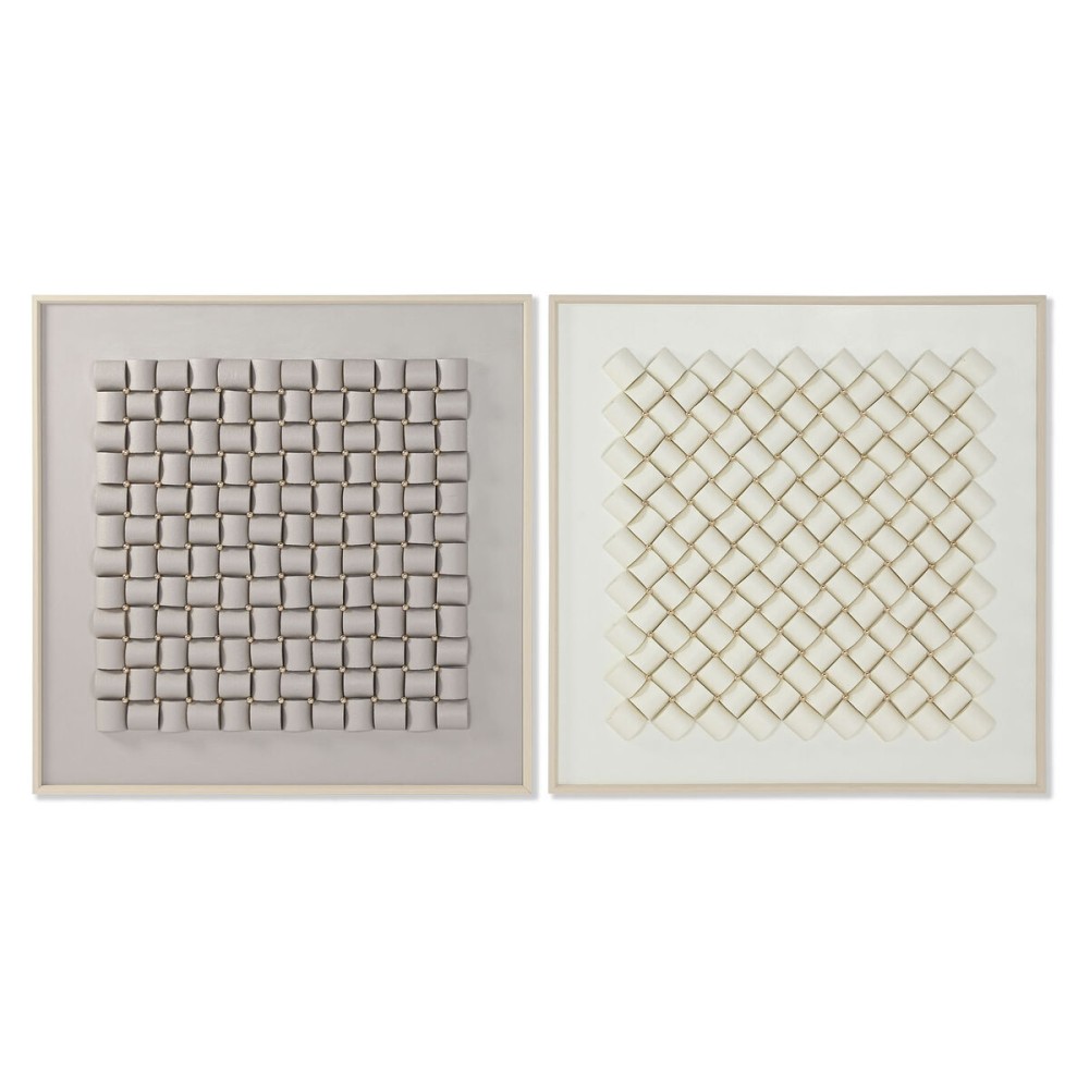 Canvas Home ESPRIT polystyrene Canvas 100 x 3,5 x 100 cm