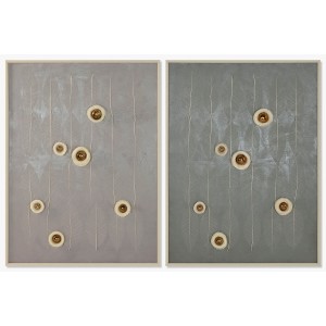 Canvas Home ESPRIT polystyrene Canvas 90 x 3,5 x 120 cm