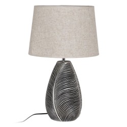 Lampe de bureau Blanc Noir 38 x 38 x 60 cm