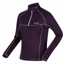 Women's long sleeve T-shirt Regatta Yonder Half-Zip Purple