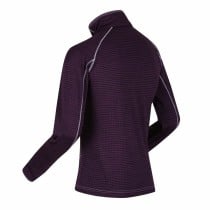 Langarm Damen T-Shirt Regatta Yonder Half-Zip Purpur