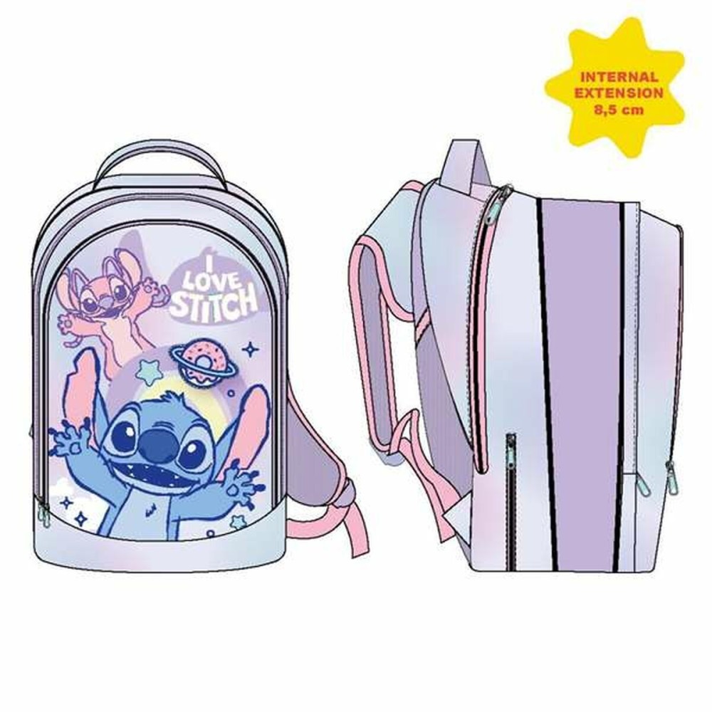 Cartable Stitch Lila 41 cm