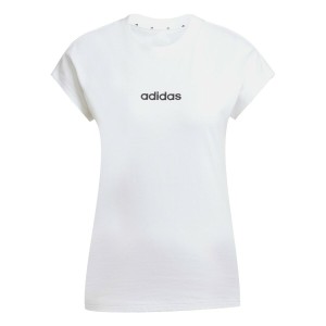 Women’s Short Sleeve T-Shirt Adidas W LIN SJ T JC8239 White