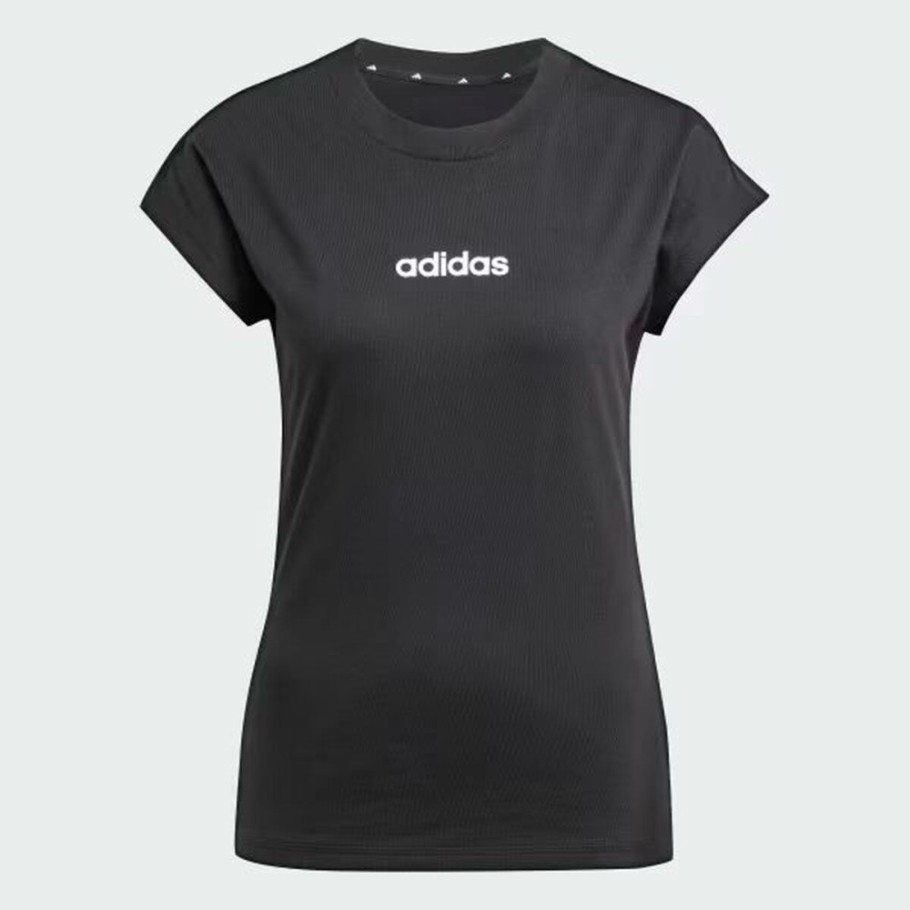 Women’s Short Sleeve T-Shirt Adidas W LIN SJ T JC8238 Black