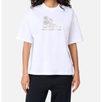 Damen Kurzarm-T-Shirt New Balance WT43556 WT Weiß