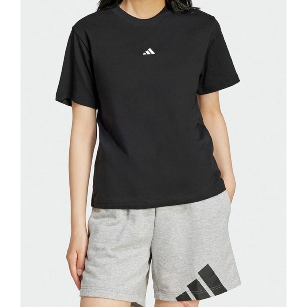 Women’s Short Sleeve T-Shirt Adidas W SL SJ T JC5943 Black