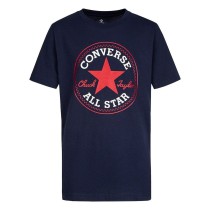 T shirt à manches courtes Enfant Converse CNVB CHUCK PATCH TEE 966500 BA0 Blue marine