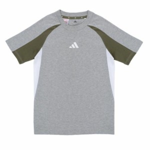 Child's Short Sleeve T-Shirt Adidas J CB T JD0059 Grey