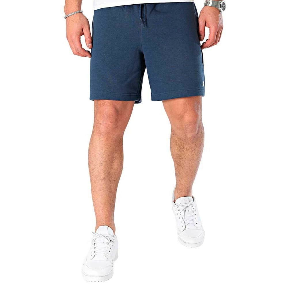 Sport Shorts New Balance SPORT ESSENTIALS FRENCH TERY SHORT 7 MS41520 NNY Marineblau