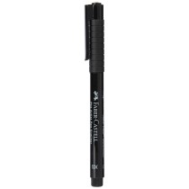 Marqueur permanent Faber-Castell Pitt Artist Marqueur permanent Noir (10 Unités)