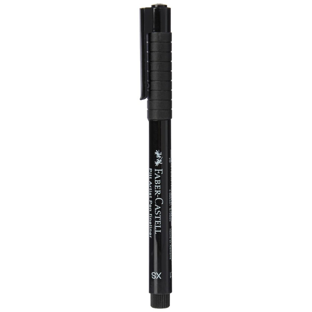 Marqueur permanent Faber-Castell Pitt Artist Marqueur permanent Noir (10 Unités)