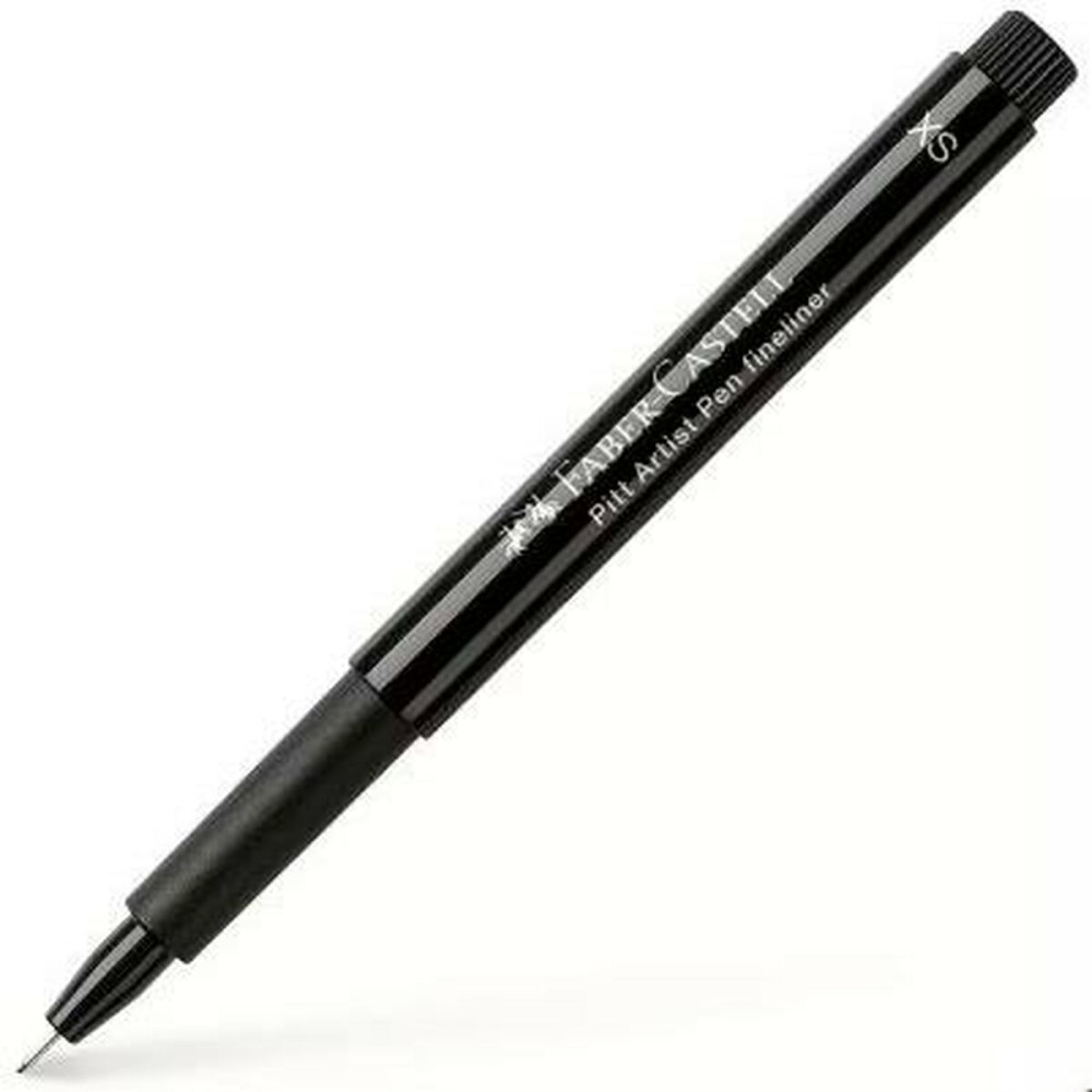 Marqueur permanent Faber-Castell Pitt Artist Marqueur permanent Noir (10 Unités)