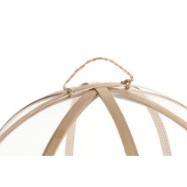 Plate cover Home ESPRIT Bamboo 35 x 35 x 22 cm