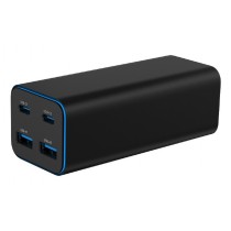 Wandladegerät GEMBIRD TA-UC-2A2C-PD100-01-BK