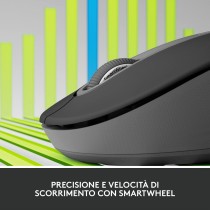 Schnurlose Mouse Logitech Graphit Stahl 4000 dpi