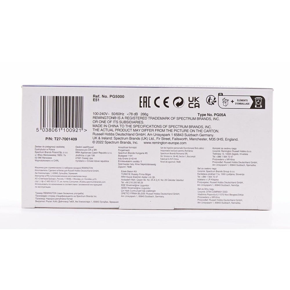 Tondeuses à cheveux / Rasoir Remington 43249560100 Noir