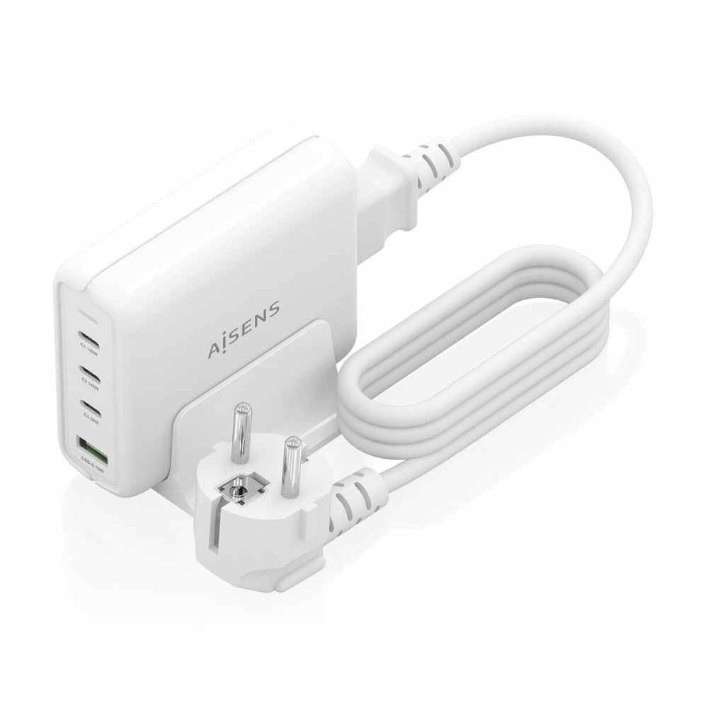 Cordless Charger Aisens ASCH-140W4P055-W White 140 W