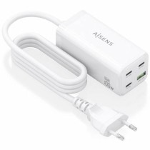 Cordless Charger Aisens ASCH-100W4P053-W White 100 W