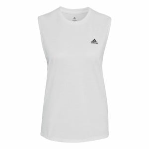 Ärmelloses Damen-T-Shirt Adidas Muscle Run Icons Weiß